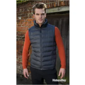 Gilet BLUE NAVY doudoune rembourré Homme Ice Bird RESULT TAILLE M R193M07