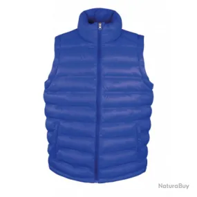 Gilet BLUE ROYAL doudoune rembourré Homme Ice Bird RESULT TAILLE XL R193M07