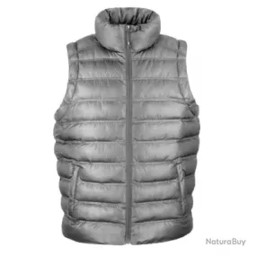 Gilet GRIS doudoune rembourré Homme Ice Bird RESULT TAILLE S R193M07