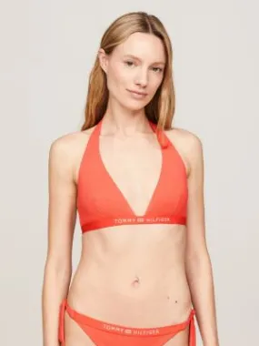 Haut de bikini triangle fixe logo ton sur ton | RED | Tommy Hilfiger