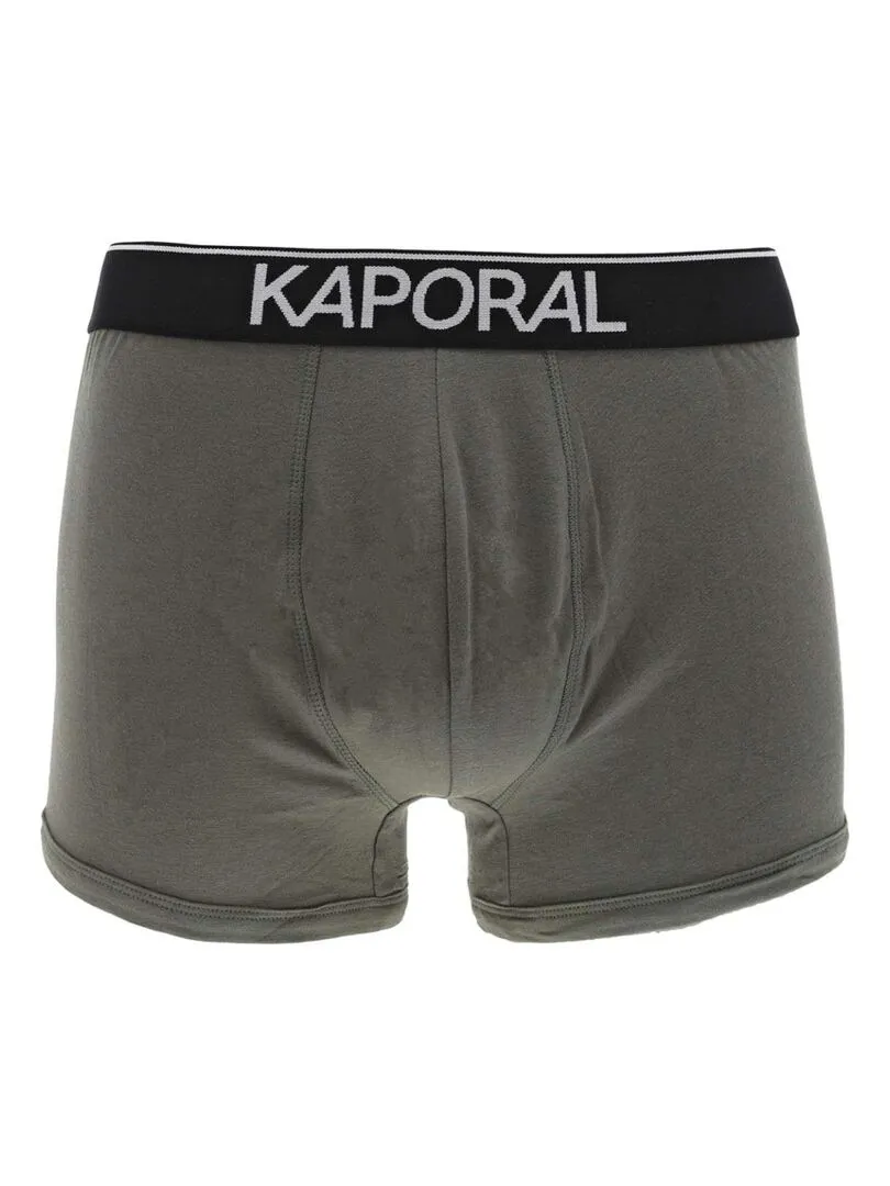 KAPORAL - Boxers coton, lot de 3 - Multicolore