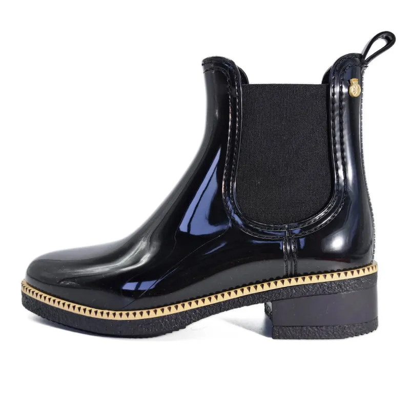 La bottine de pluie PVC noire - Lemon Jelly - Scarpe