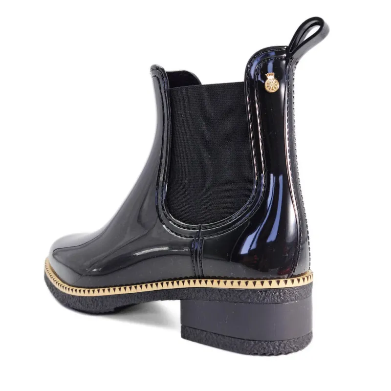 La bottine de pluie PVC noire - Lemon Jelly - Scarpe