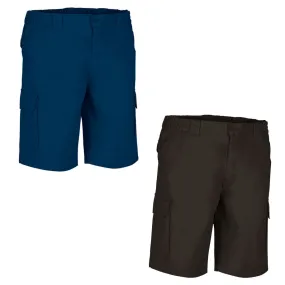 Lot 2 Bermudas pour homme - LAKE - bleu marine et noir 