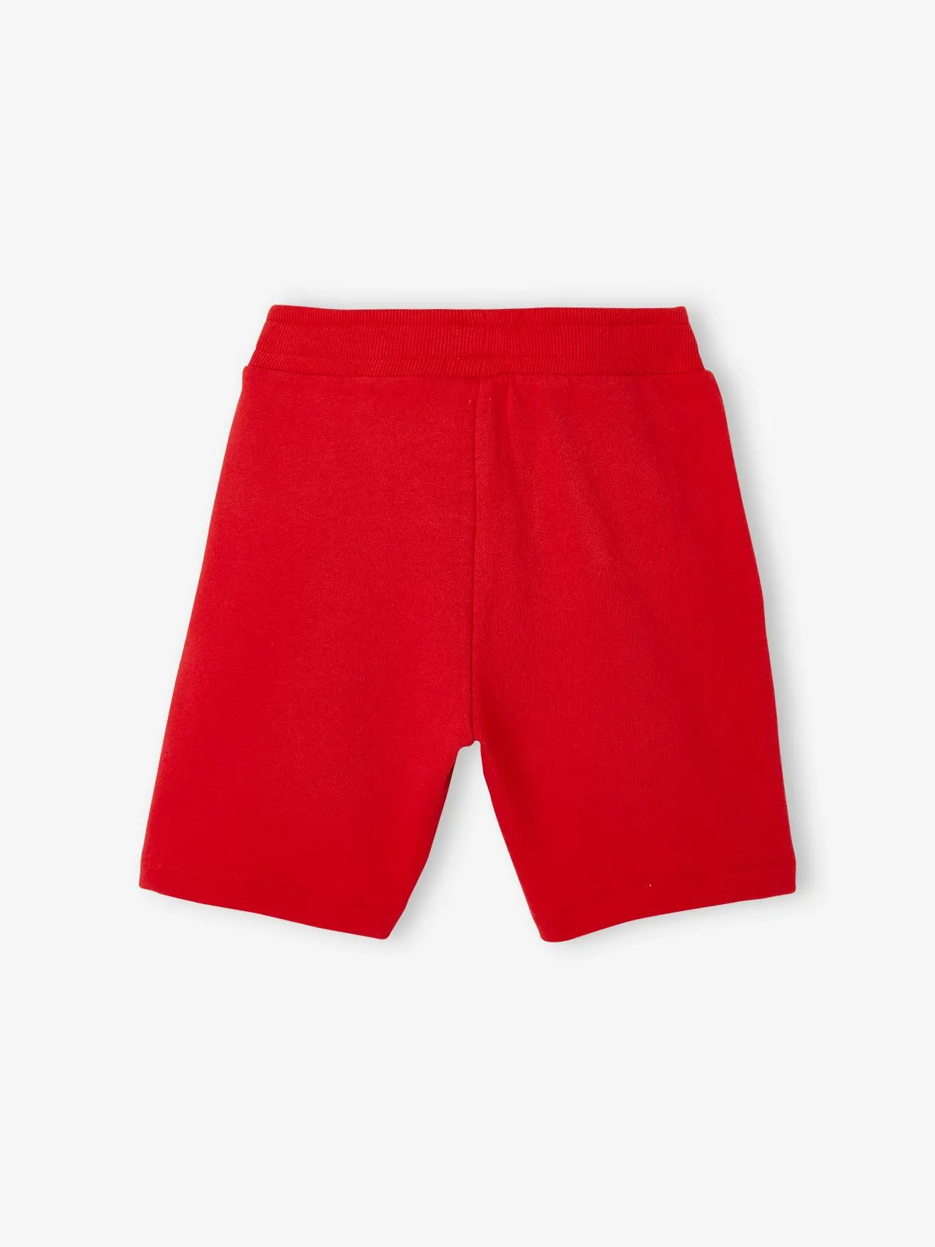 Lot de 2 bermudas Basics garçon en molleton lot rouge - Vertbaudet