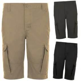 Lot de 3 bermudas coton - homme - Noir - Marron - Beige 