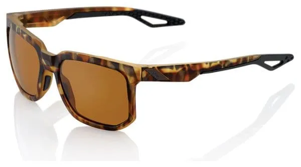 Lunettes 100% Centric Havana Marron / Peakpolar Lens