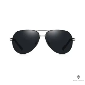 Lunettes Aviateur Homme Noires