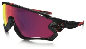 Lunettes OAKLEY JAWBREAKER Noir Rouge - Prizm Road Réf OO9290-2031