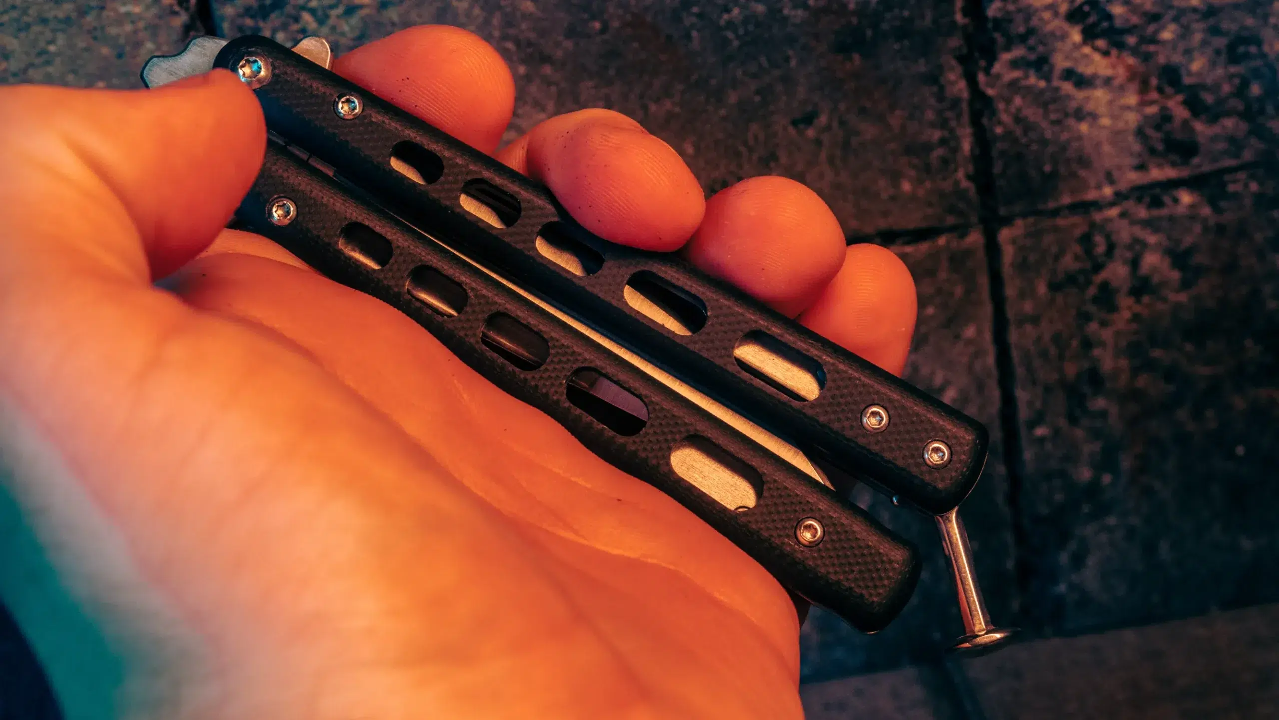 Petit Couteau papillon G10 Böker plus