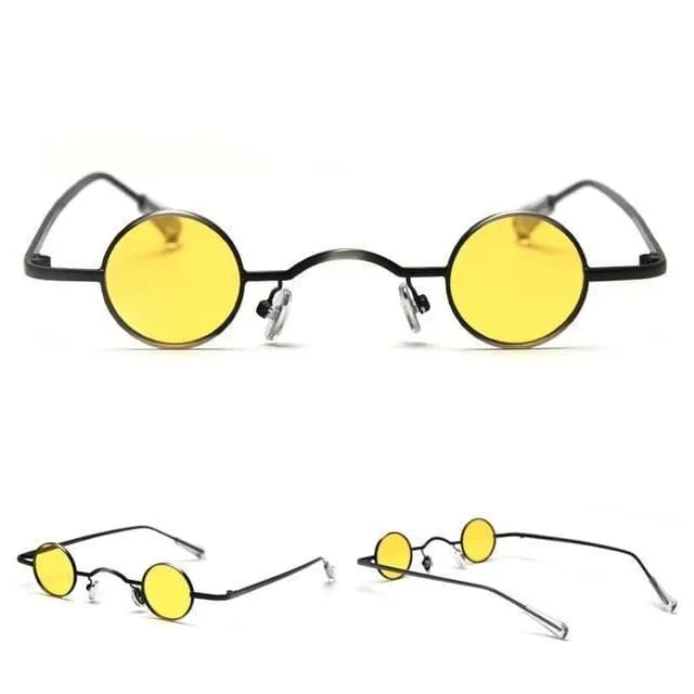 Petites Lunettes de Soleil Rondes - Style Victorien