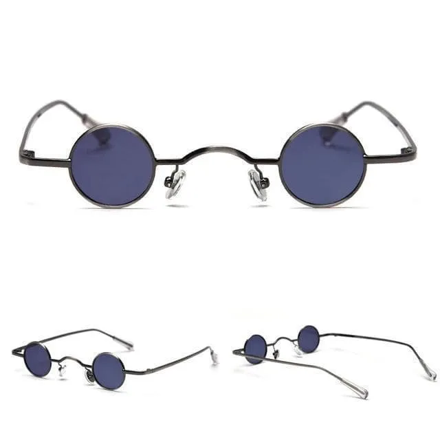 Petites Lunettes de Soleil Rondes - Style Victorien