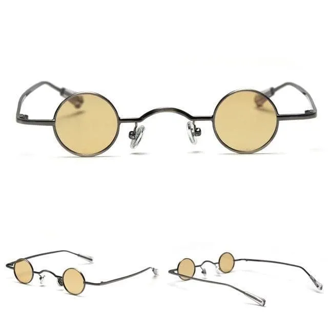 Petites Lunettes de Soleil Rondes - Style Victorien