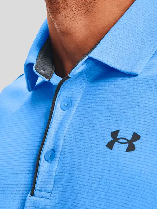 Polo Mc Bleu Under Armour Grande Taille  homme grande taille - Capelstore