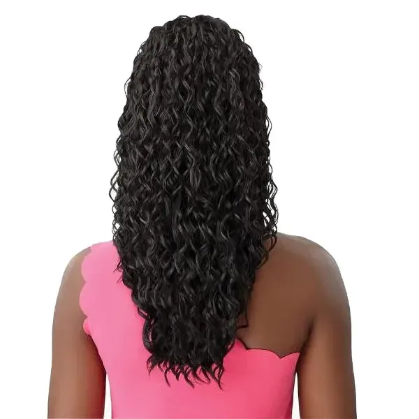 Postiche Bouclée Noir Deep Wave  - Outre