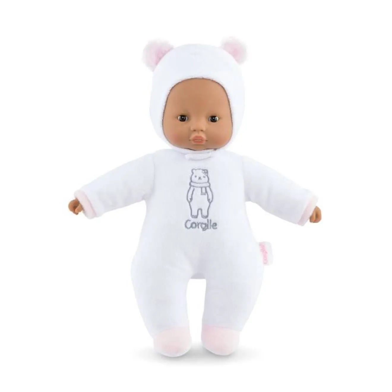 Poupée fille Corolle Pti' Coeur Ours - blanc 30cm - pour enfant de 9 mois et plus blanc - Corolle