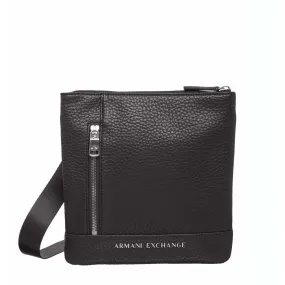 Sac bandoulière noir  Armani Exchange - Sac Besace Messenger Homme sur MenCorner