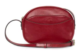 Sac cuir femme rouge