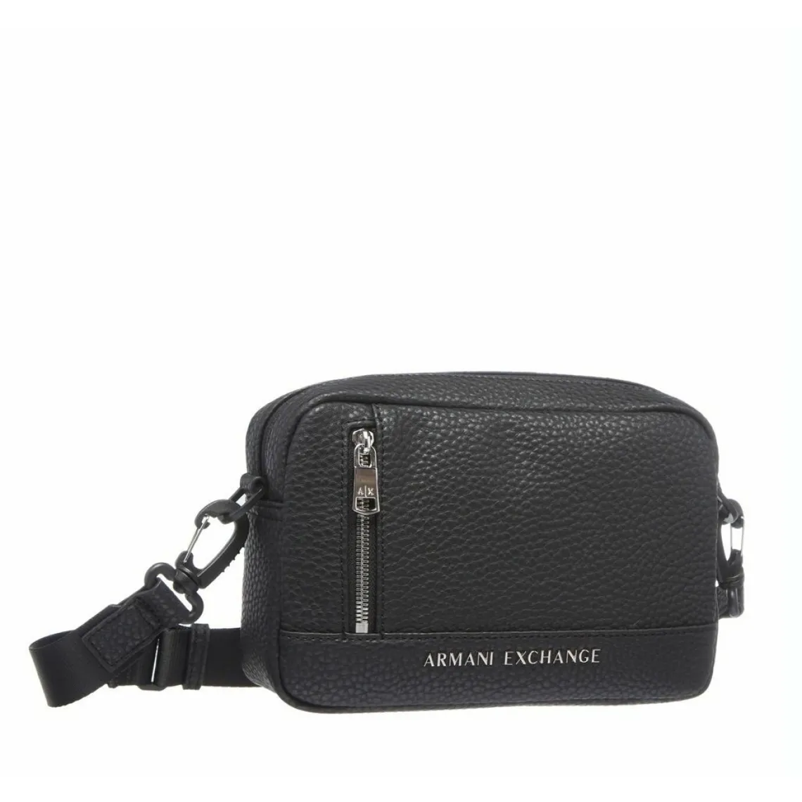 Sac reporter noir Armani Exchange - Sac Besace Messenger Homme sur MenCorner