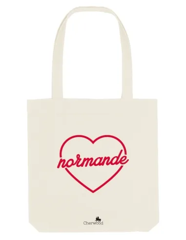 Sac Tote Bag  Love Normande