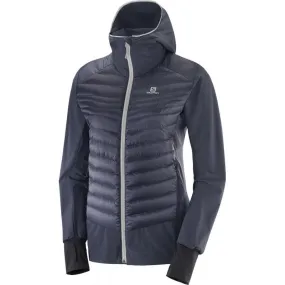 Salomon Haloes Down Hybrid Hoodie W - Doudoune à capuche femme | Hardloop