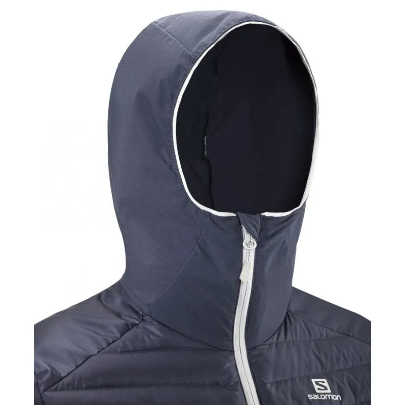 Salomon Haloes Down Hybrid Hoodie W - Doudoune à capuche femme | Hardloop