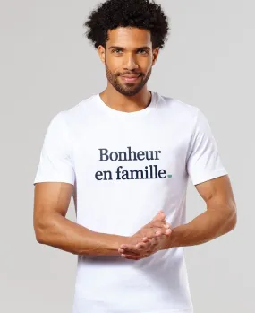 T-Shirt homme Bonheur en famille