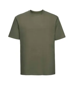 T-shirt homme vert kaki Russell