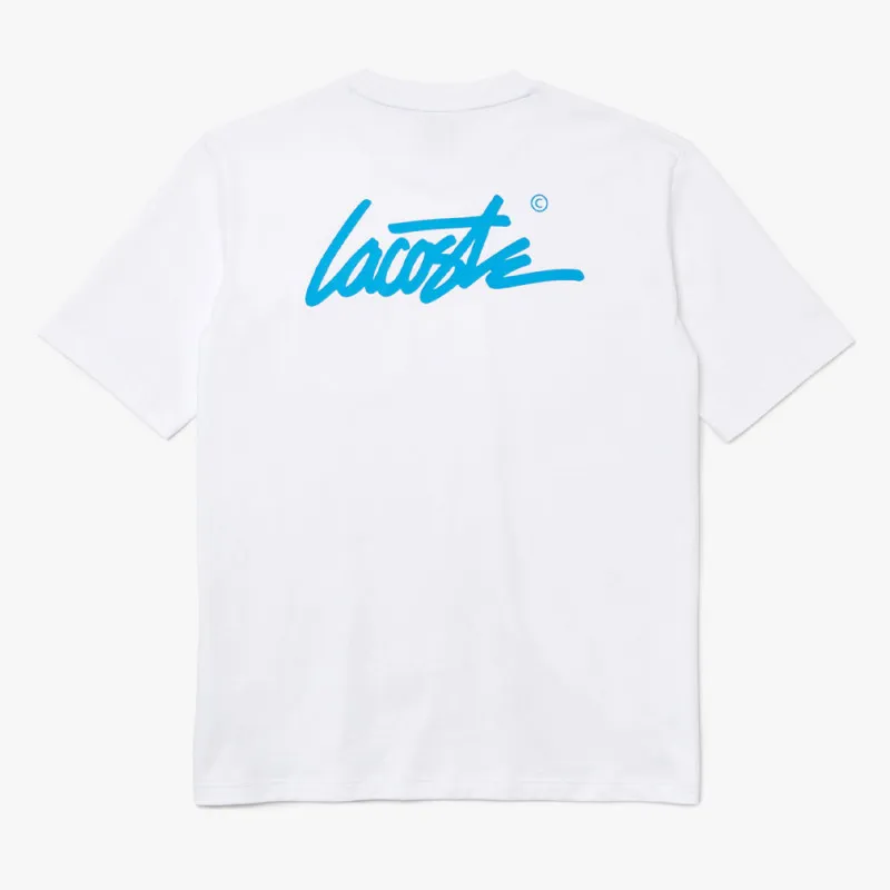 T-shirt Lacoste unisexe loose fit LIVE