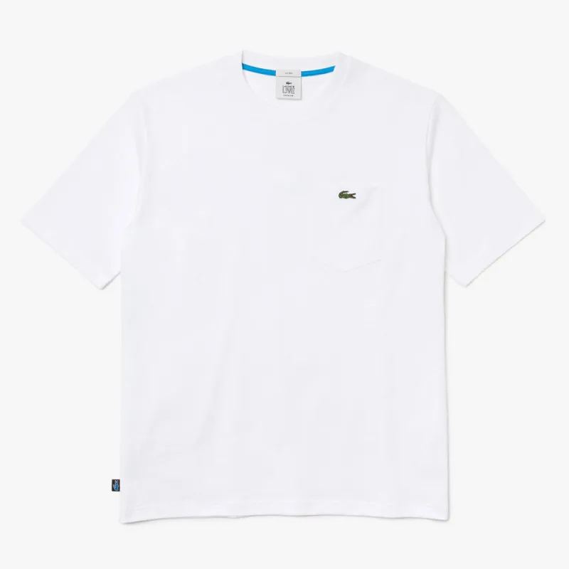 T-shirt Lacoste unisexe loose fit LIVE