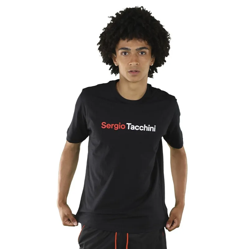 T-shirt Sergio Tacchini Robin noir