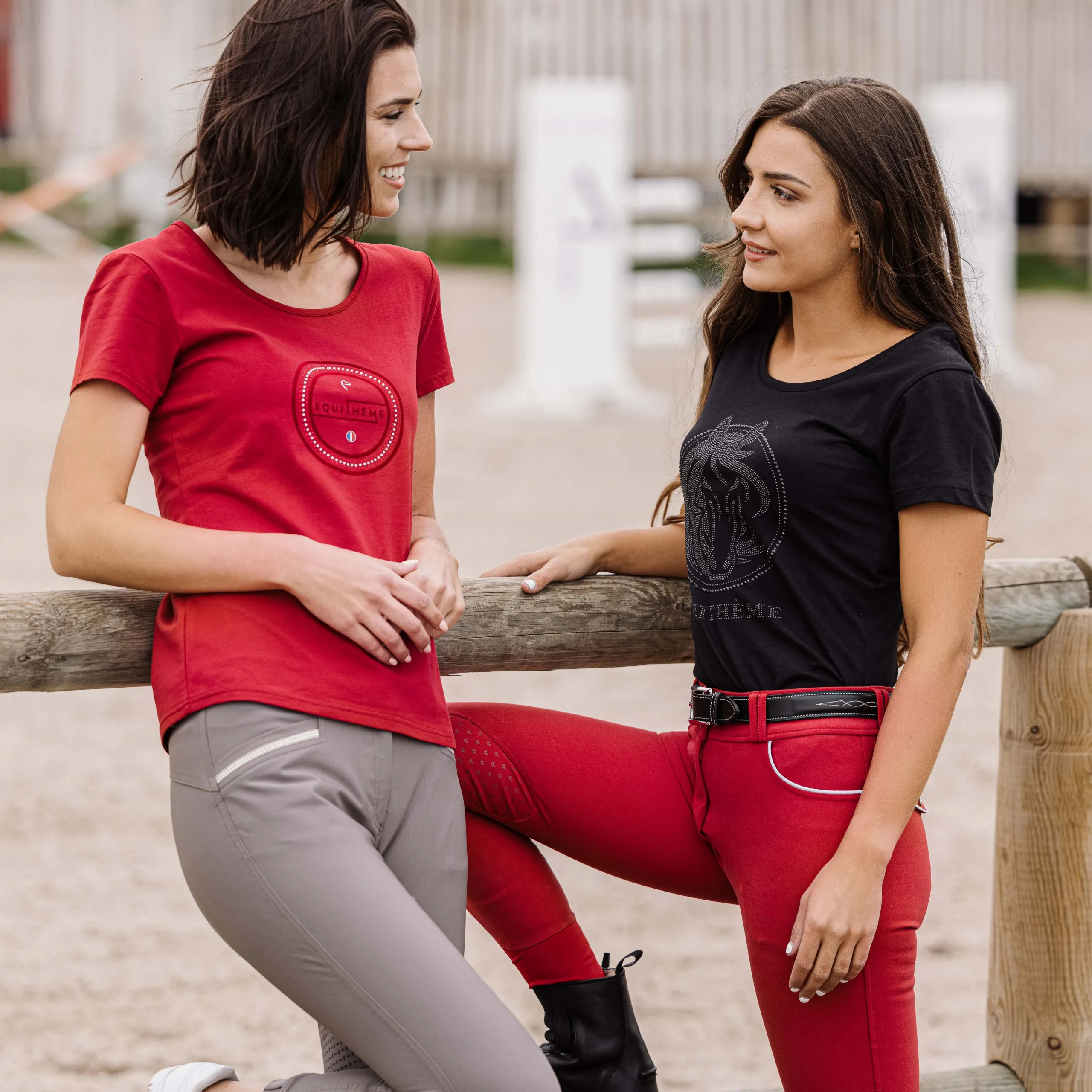 T-shirt équitation femme Equithème Anna