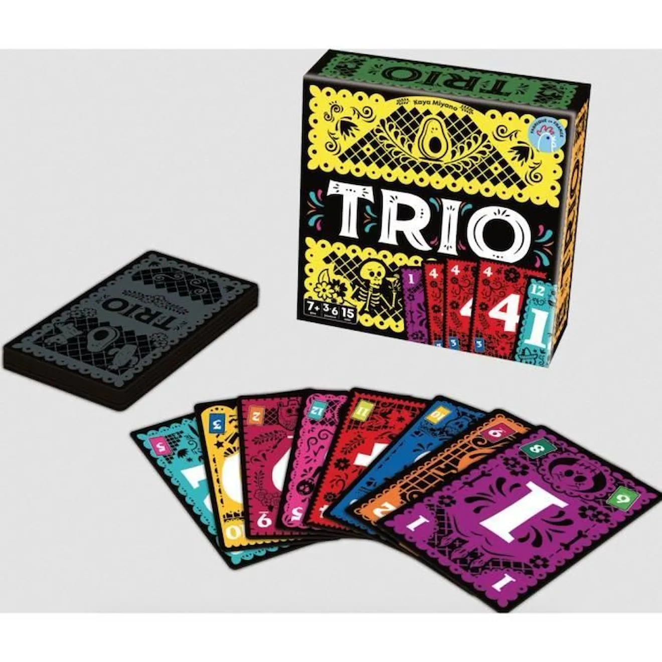 Trio - Asmodee - Dès 7 ans blanc - Asmodee